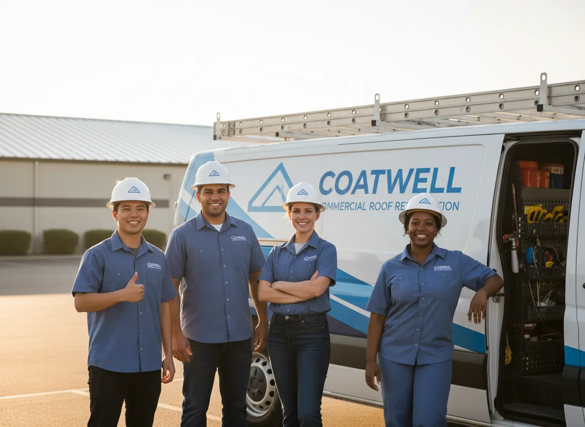 Commercial roof coating company in Bath, MI